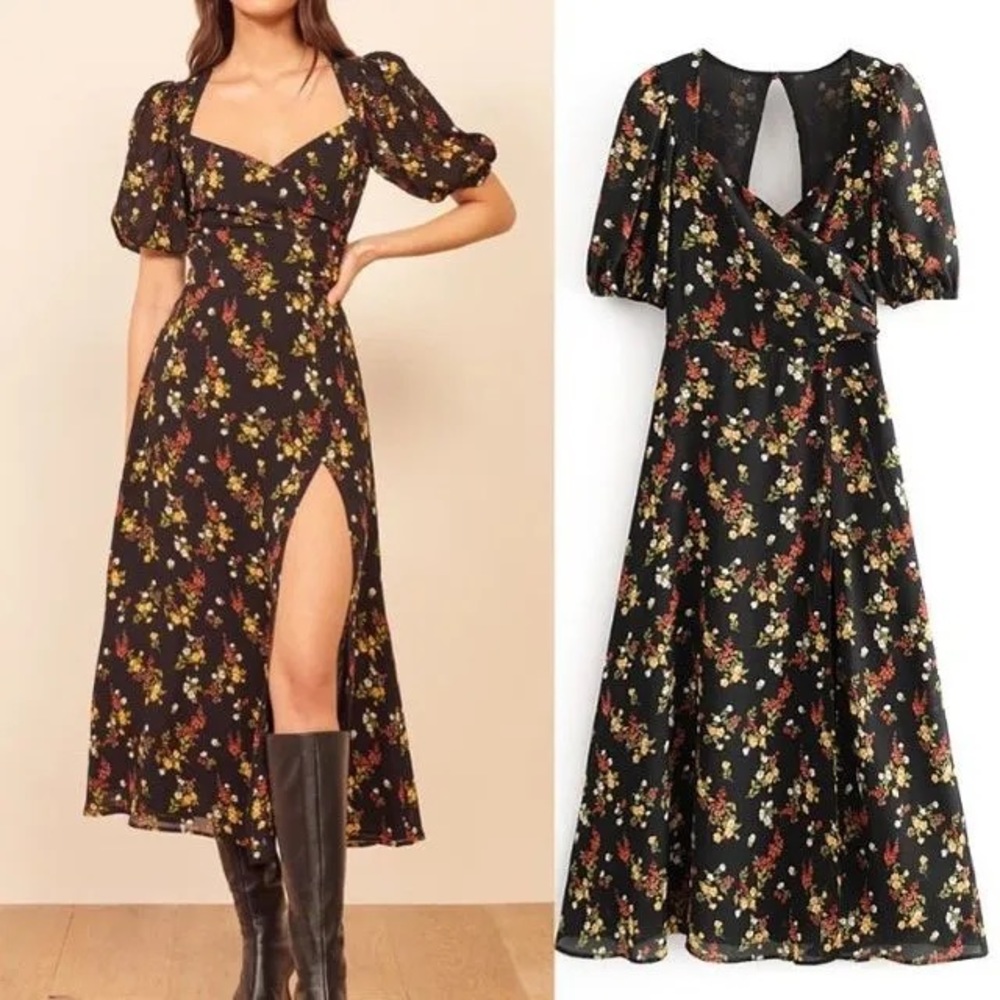 Yesstyle Floral Midi Dress